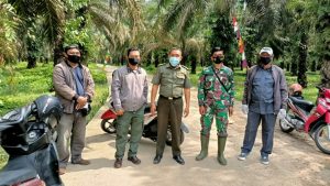 Satgas TMMD Sosialisasikan Karhutla di Desa Sungaiterap 