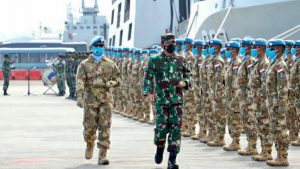 Panglima TNI : Keberangkatan Satgas MTF ke Lebanon, Bukti Kesiapan Operasional TNI Angkatan Laut yang Tinggi