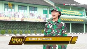 Sosok Serda Winnie Prajurit TNI AD Wanita Suku Tionghoa