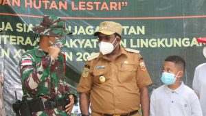Bupati Keerom Sambut Kehadiran Satgas Yonif 403/WP