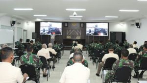 Organik Seskoad Ikuti Launching KTP Asabri Online