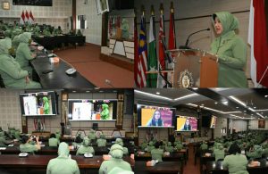 Membangun Mental Keluarga Yang Positif Menjadi Salah Satu Tugas Anggota Persit