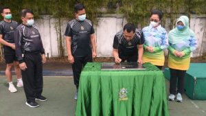 Danseskoad Resmikan Lapangan Olahraga “Ade Irma Suryani Nasution”
