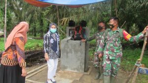 Partisipasi Bidan Desa Akan Kesehatan Satgas TMMD 