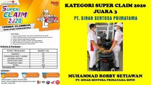 Tiga Mekanik AHASS Terima Penghargaan “Claim Processor Terbaik” Se-provinsi Jambi
