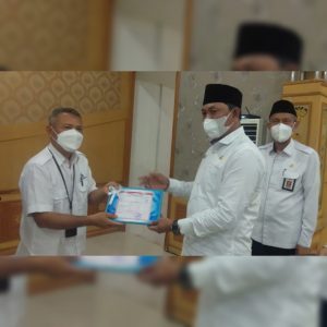 Wakil Bupati Tanjabbarat Launching SPPT PBB-P2 Tahun 2021