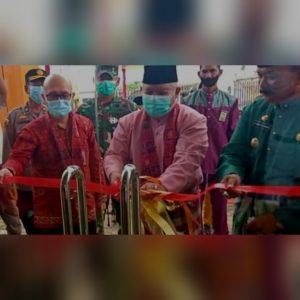 Diakhir Jabatan Bupati Safrial Resmikan Kantor Cabang Bank 9 Jambi Tebing Tinggi Serta Proyek Fisik