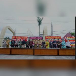 Di Area Orang Kayo Rajo Laksamano, Bupati dan Wabup Resmikan Bangunan Proyek 2016-2020