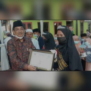 Didampingi Istri Bupati Tanjabbar Hadiri Wisuda Khotamil Qur’an Ponpes Nurul Qur’an