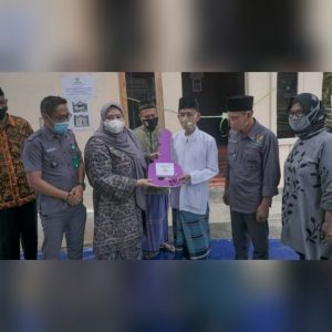 Bupati Masna Resmikan Beda Rumah Badan Amil Zakat Nasional (BAZNAS)