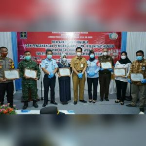 Sekda Muarojambi Menghadiri Acara Pencanangan Pembangunan LP Perempuan Kelas II B
