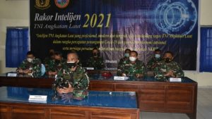 Komunitas Intelijen Dan Penerangan Wilayah Surabaya Ikuti Rakor Intelijen TA. 2021
