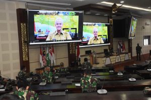 Pasis Seskoad Terima Pembekalan Dari Gubernur Jateng