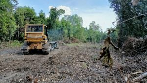 Pembangunan Jalan TMMD di Desa Sungaiterap Sudah Mencapai 85 Persen