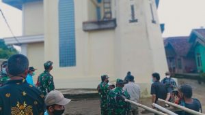 Kunjungi Lokasi TMMD, Mayjen TNI Harianto Sempatkan Meninjau Sasaran Tambahan