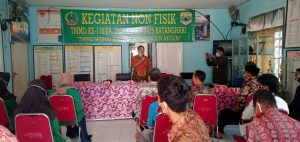 Satgas TMMD Kodim Batanghari Gelar Penyuluhan Tentang Pembukaan Lahan Tanpa Bakar