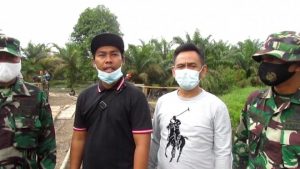 Pembangunan Jalan Program TMMD Kodim Batanghari Tinggal Finishing