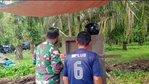 Tugu Prasasti TMMD Tinggal Pengacatan