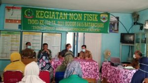 Satgas TMMD Kodim 0415 Batanghari Gelar Penyuluhan KB di Desa Sungaiterap