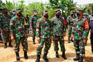 Tim Wasev Mabes TNI AD Kunjungi TMMD Ke 110 Kodim Batanghari