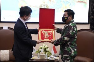 Panglima TNI Terima Courtesy Call Delegasi Pemerintah Korea Selatan