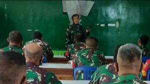 Babinsa Koramil Telanaipura Terima Sosialisasi Radio HT Hybrid