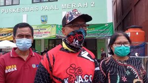 Kepala Diskominfo Kota Jambi Pantau Langsung Vaksinasi Awak Media