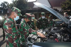 Seskoad Gelar Pemeriksaan Kendaraaan Dinas