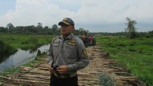 Korem 042/Gapu Sambut baik penambahan Jalan sepanjang 1.8 Kilometer pada program TMMD Batanghari