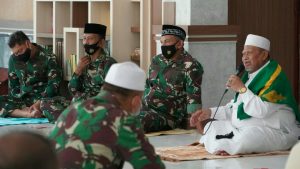 Korem 042/Gapu Gelar Peringati Isra’ Mi’raj Nabi Muhammad SAW 1442 H/2021 M