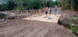 Dua hari lagi Jembatan di titik ke 3 Siap di Fungsikan