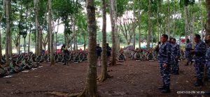 Kasal Beri Pembekalan Siswa Dikmata TNI AL di Puslatpur Purboyo