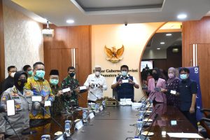 Kasdam II/Sriwijaya Hadiri Sosialisasi Panutan dan Penyampaian Pajak Tahunan