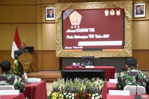 Kasum TNI Buka Rakornispen TNI Tahun 2021
