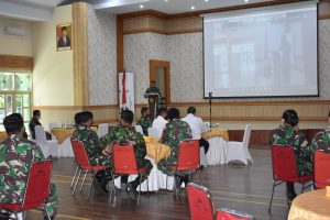 Aparat Intel Jajaran Korem 042 Gapu Ikuti Binkom Apintel/Pam TNI