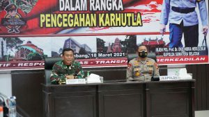 Bersama Kapolda, Pangdam II/Swj Buka Pelatihan Peningkatan Kemampuan Babinsa dan Bhabinkamtibmas se-Sumsel Sebagai Da’i Kamtibmas Cegah Karhutla