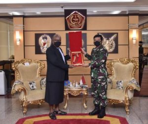 Panglima TNI Terima Kunjungan Kehormatan Duta Besar FIJI