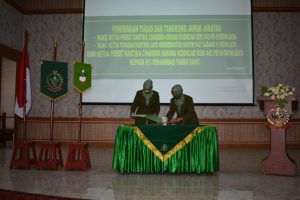 Penyerahan Tugas dan Tanggung Jawab Wakil Ketua Persit KCK Koorcab Rem 042