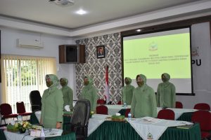 Ketua Persit KCK Koorcab Rem 042 Ikuti Webinar Self Healing “Bagaimana Melepas Emosi Yang Terpendam”