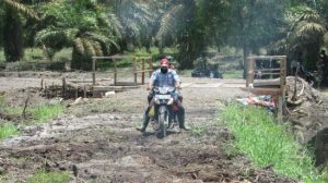 Warga Sudah tak sabar Gunakan Jalan TMMD di Sungaiterap