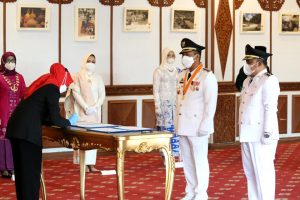 Resmi, Pj Gubernur Jambi Lantik Bupati dan Wabup Tanjungjabung Timur