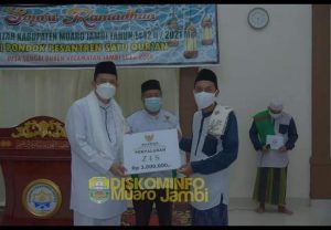 Safari Ramadhan, Wakil Bupati Muarojambi Ingatkan Pentingnya Prokes