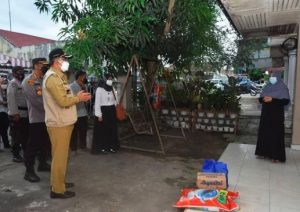 Tidak Tinggal Diam, Pemkot Jambi Berikan Bantuan Pangan Kepada Pasien Covid-19