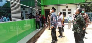 Syarif Fasha Tinjau Ruang ICU Khusus Covid-19