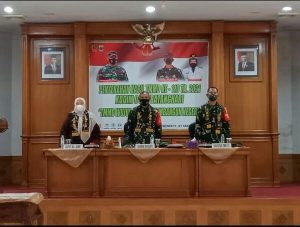 Bupati Masna Busro Menghadiri Penutupan TMMD ke-110 Kodim 0415/Batanghari