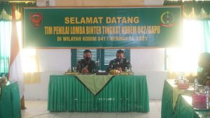 Dandim Kerinci Sambut Tim Penilai Lomba Binter Dari Korem 042/Gapu
