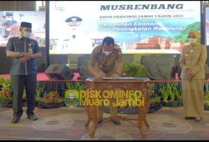 Wakil Bupati Muarojambi Menghadiri Acara Musrenbang RKPD Provinsi Jambi