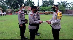 Kapolres Muarojambi Kukuhkan Polsek Sungai Gelam dan Polsek Bahar Selatan