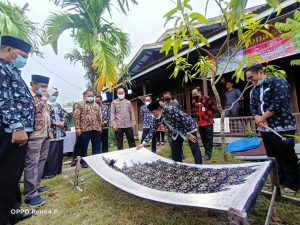 Bupati Anwar Sadat Luncurkan Batik Motif Khas Tanjab Barat