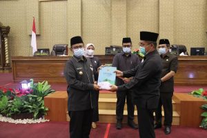 DPRD Kota Jambi Gelar Rapat Paripurna Tentang LKPJ Walikota Jambi TA 2020